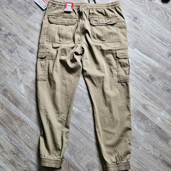 Unionbay Mens Elastic Waist Stretch Twill Relaxed Fit Cargo Jogger Pants Size XL - Picture 16 of 16